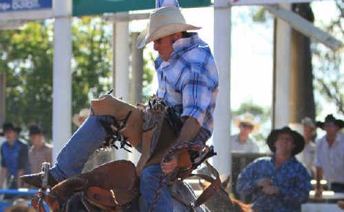Competitors from around the region will line up for another dose of rodeo action in Emerald this weekend as they did in Clermont earlier this year. Competitors from around the region will line up for another dose of rodeo action in Emerald this weekend as they did in Clermont earlier this year.